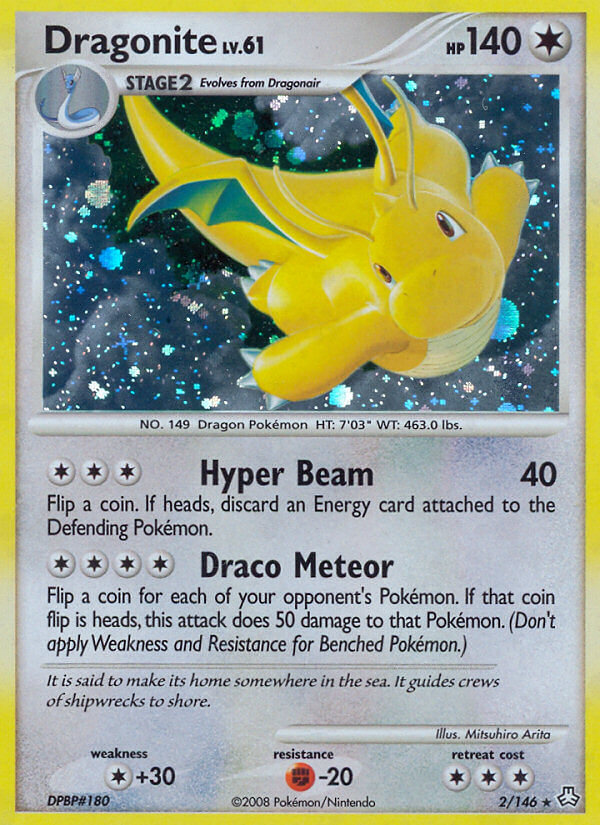 Legends Awakened Dragonite [National-Championships-Staff] Pokémon card
